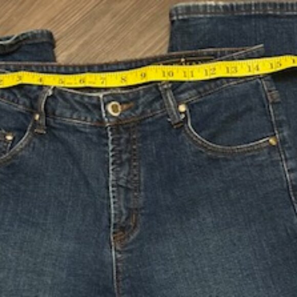 1990s Women's Lawman High-Waisted Boot Cut Jean Sz. 7/8 - Picture 8 of 11